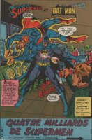 Scan Episode Superman Batman pour illustration du travail du Scénariste Bob Haney